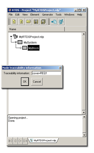 RTDS requirement information
